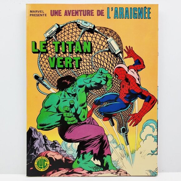 Marvel Spider-Man Hulk Comic Book LUG French 1979 Unread TPB L'Araignee Titan - Picture 1 of 9